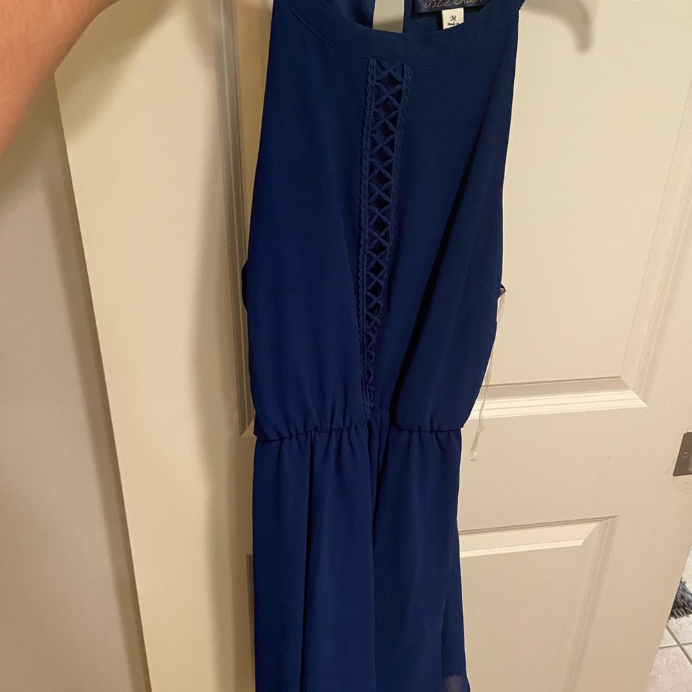 Blue sundress